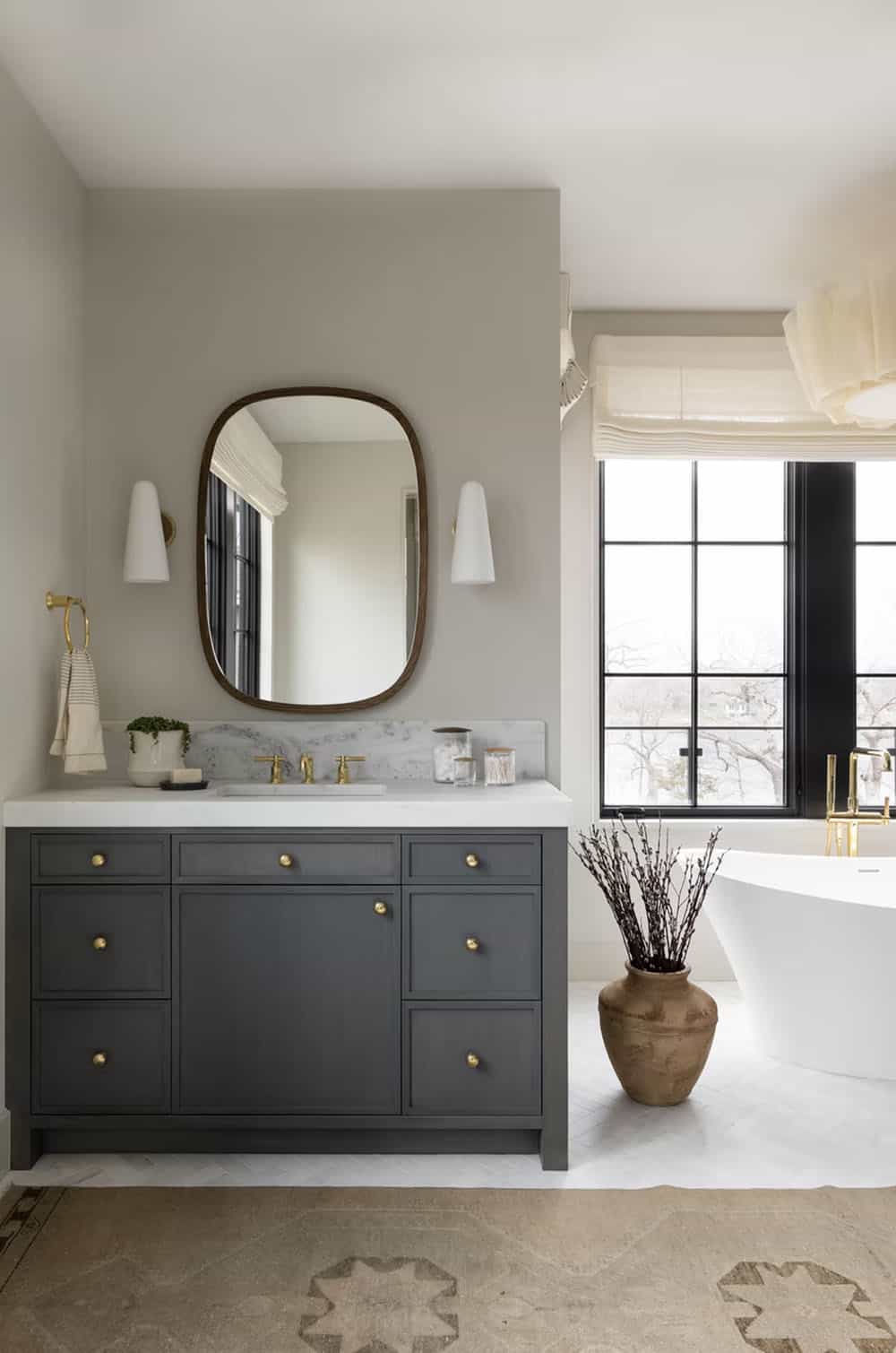 modern bathroom vanity