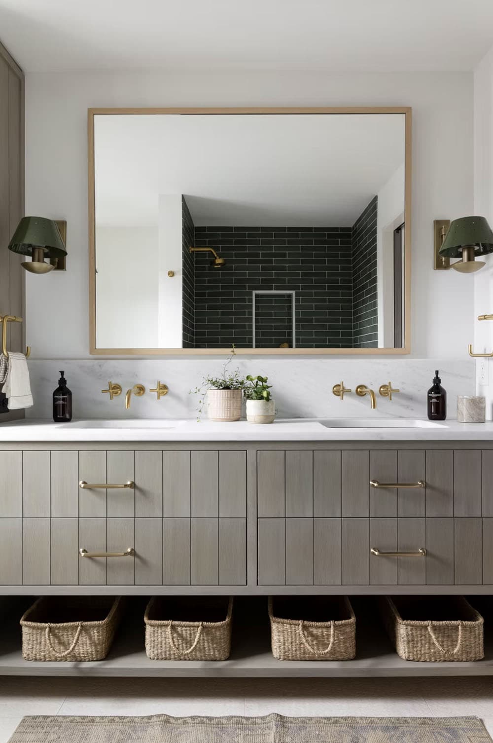 modern bathroom vanity
