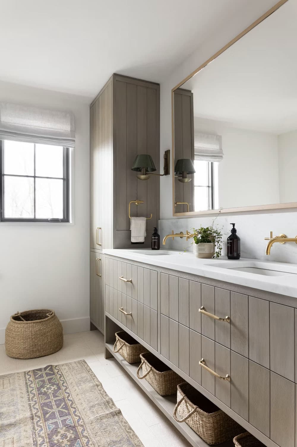 modern bathroom vanity