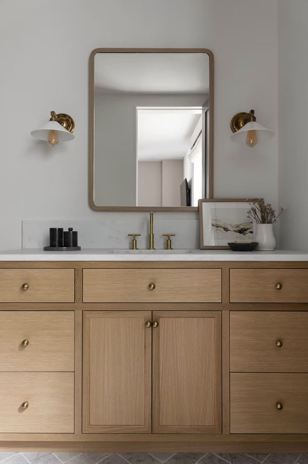 modern bathroom vanity