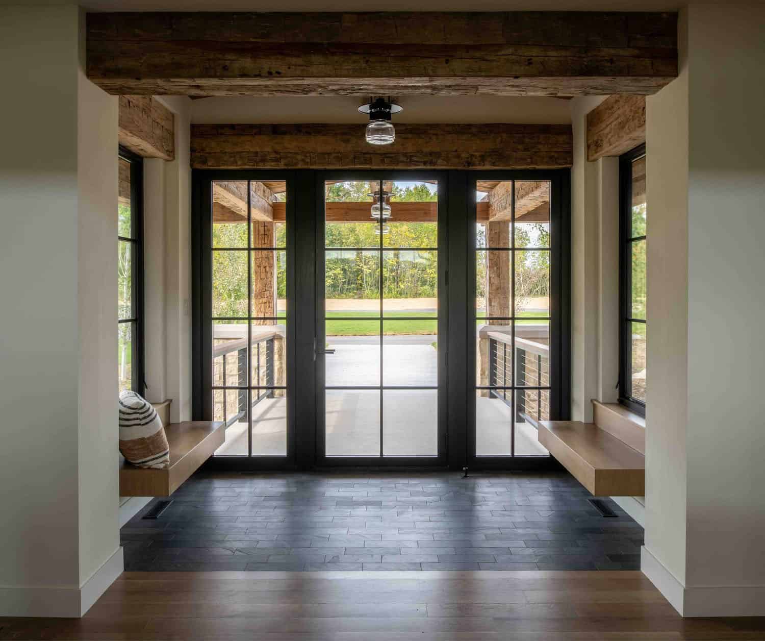 modern modern home entry