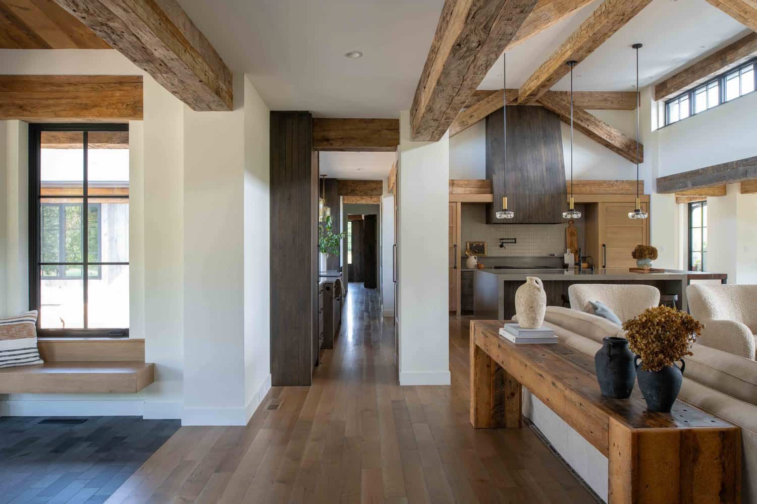modern modern great room