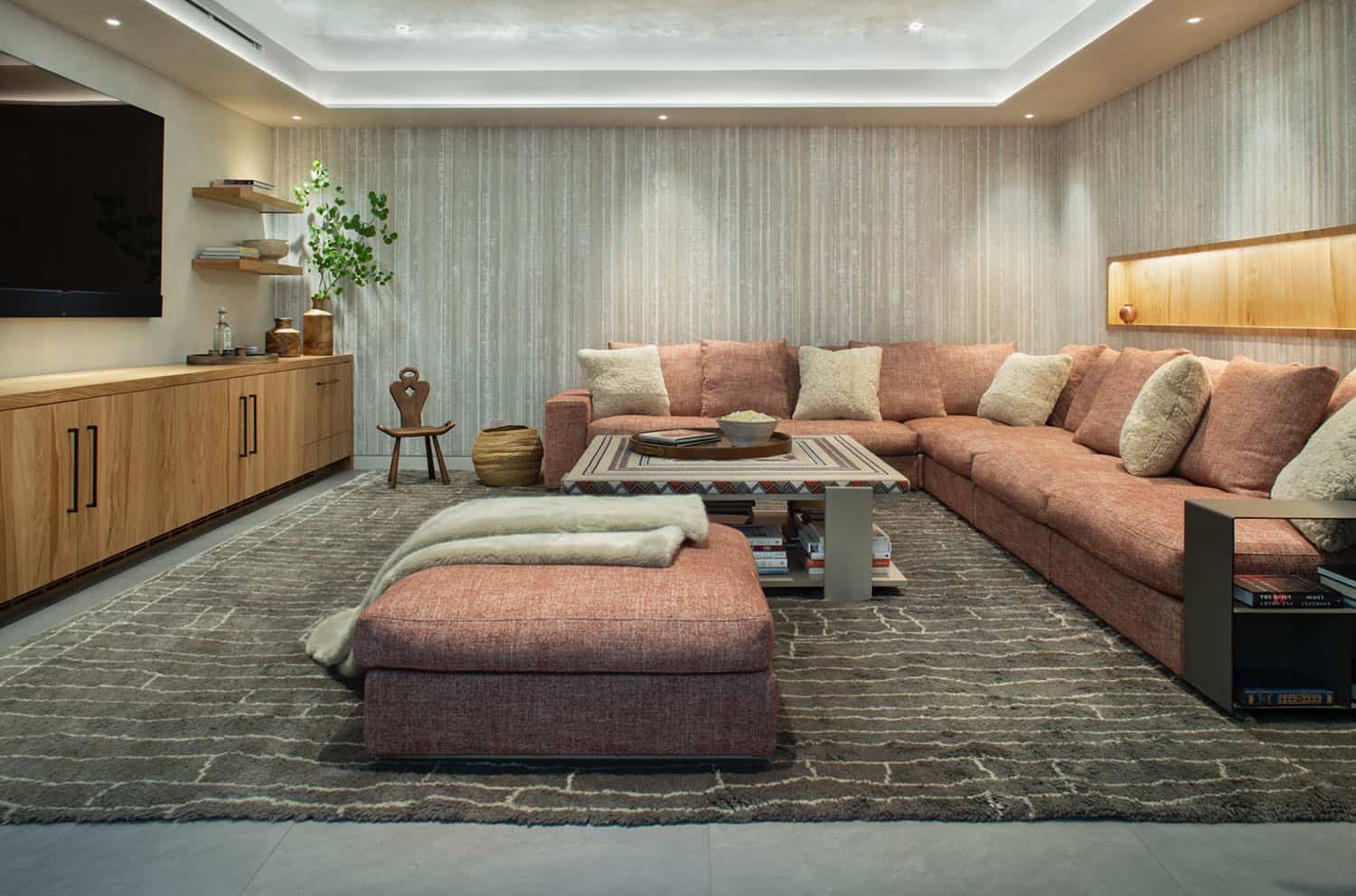 modern family room