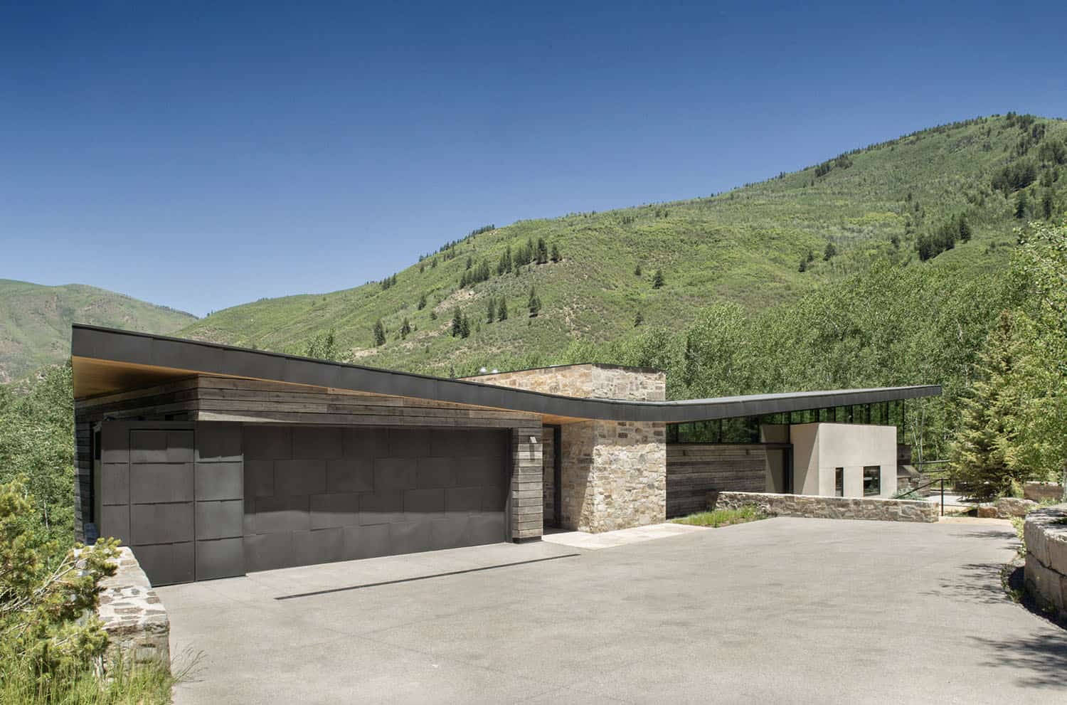 mountain house exterior
