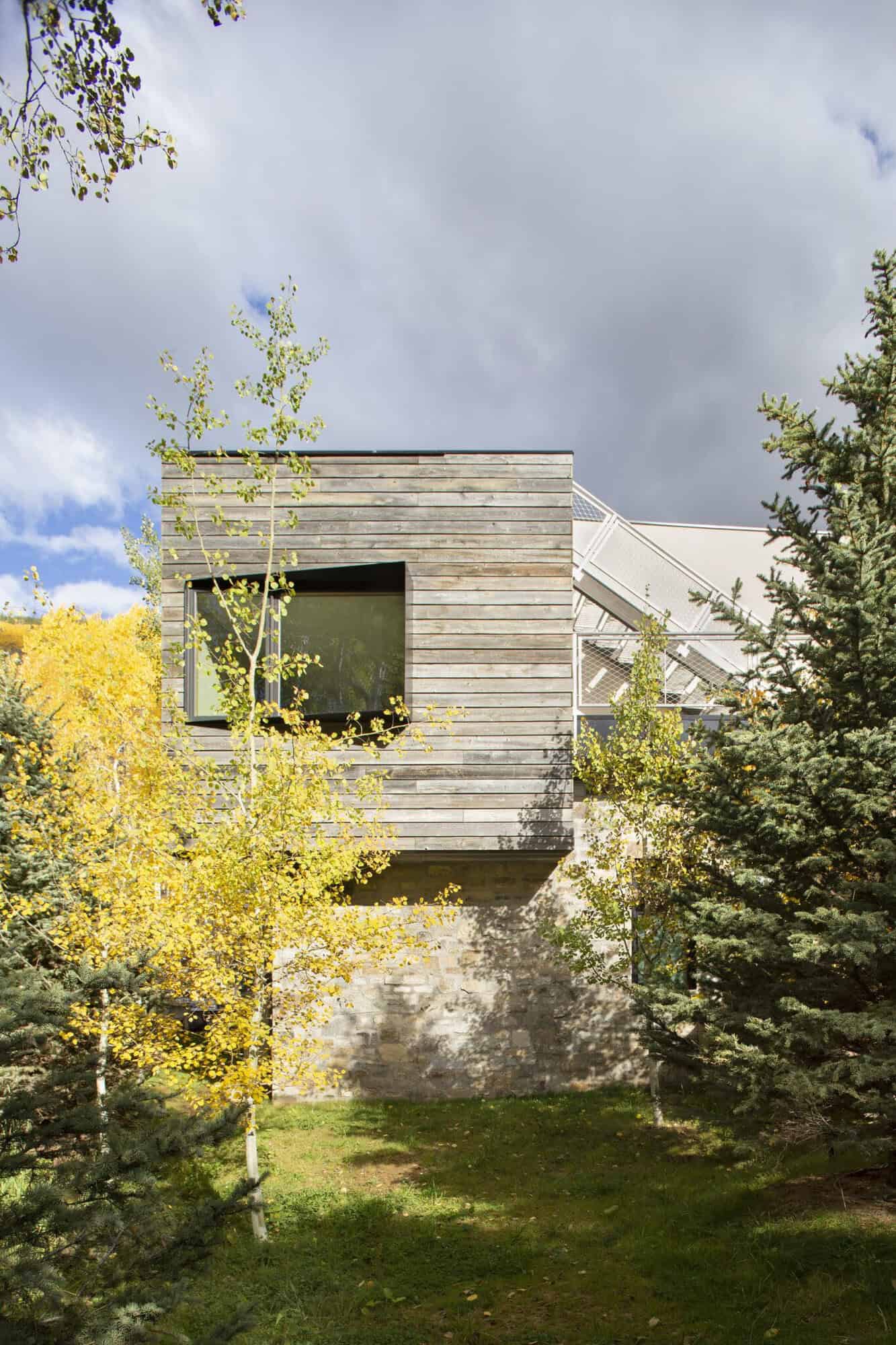 mountain house exterior