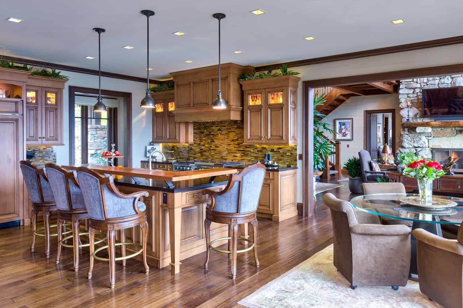 modern rustic kitchen