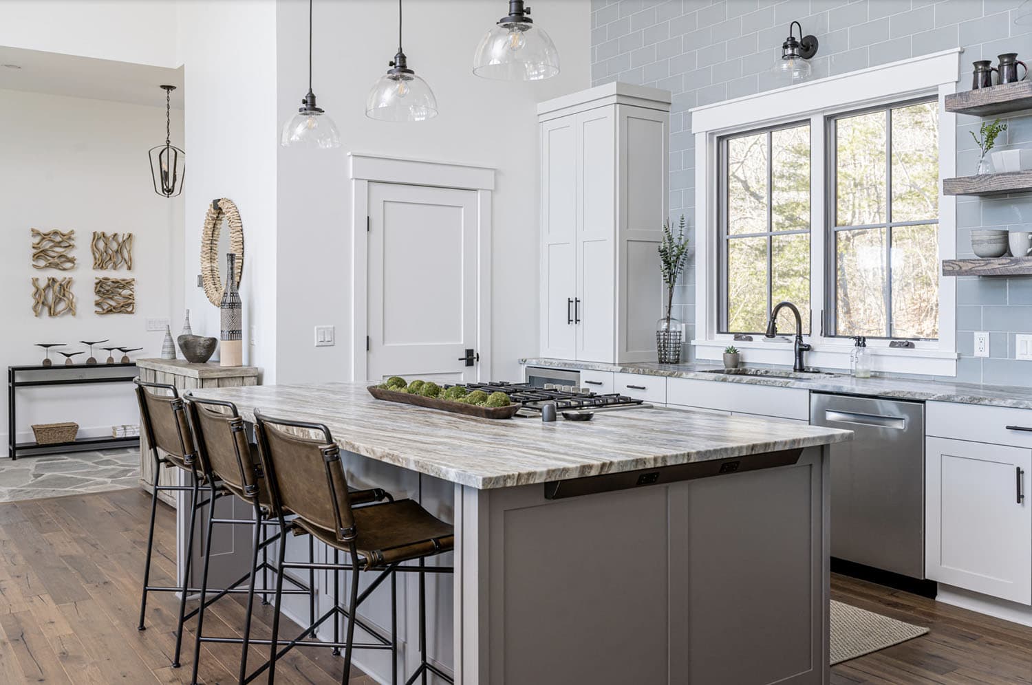 modern rustic kitchen