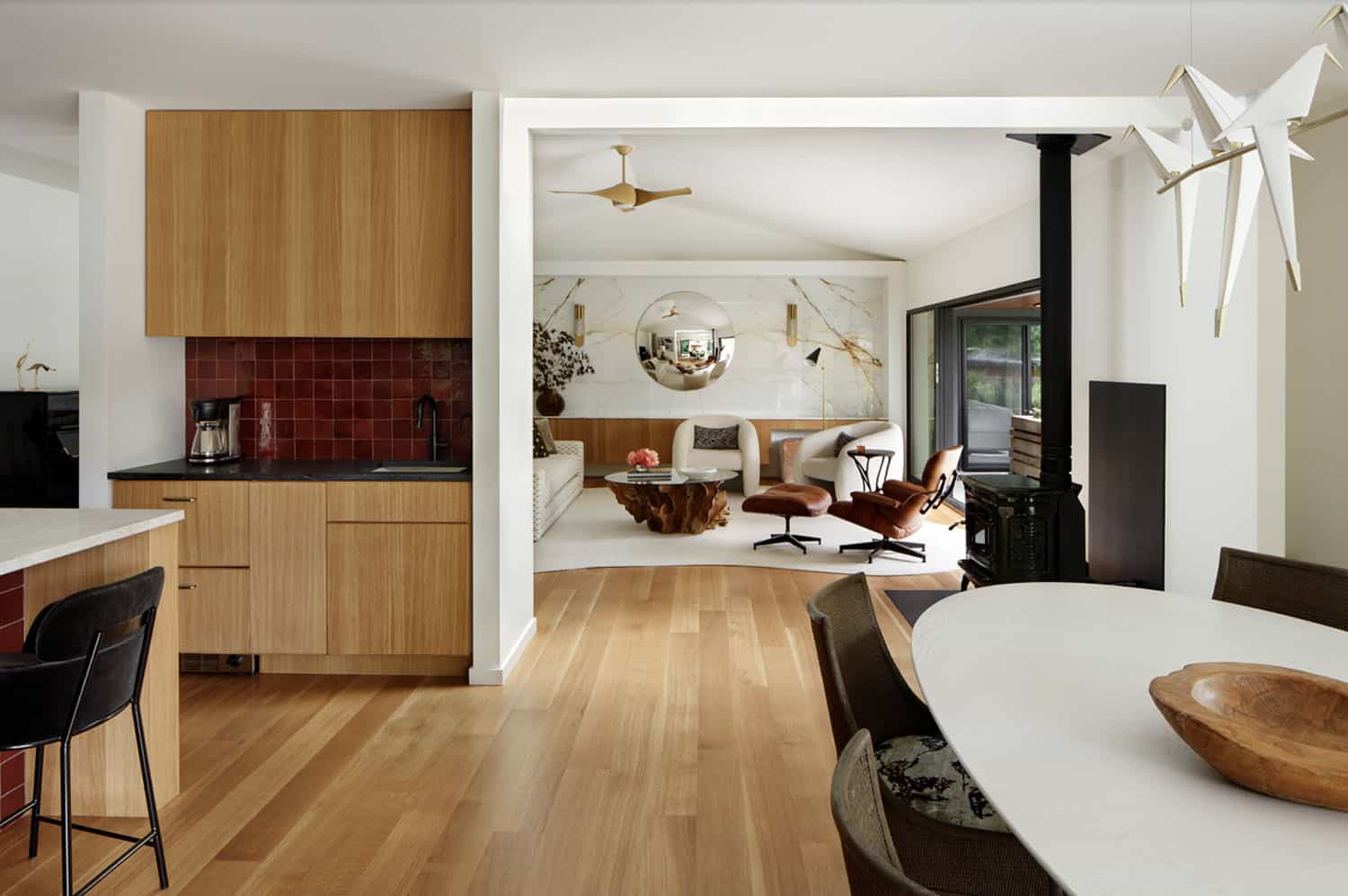 contemporary dining room