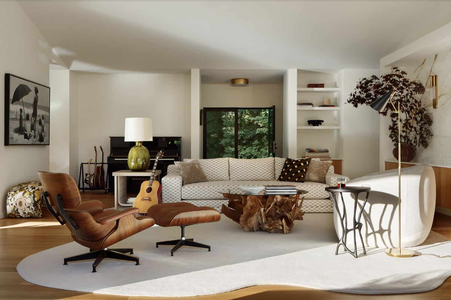 contemporary living room