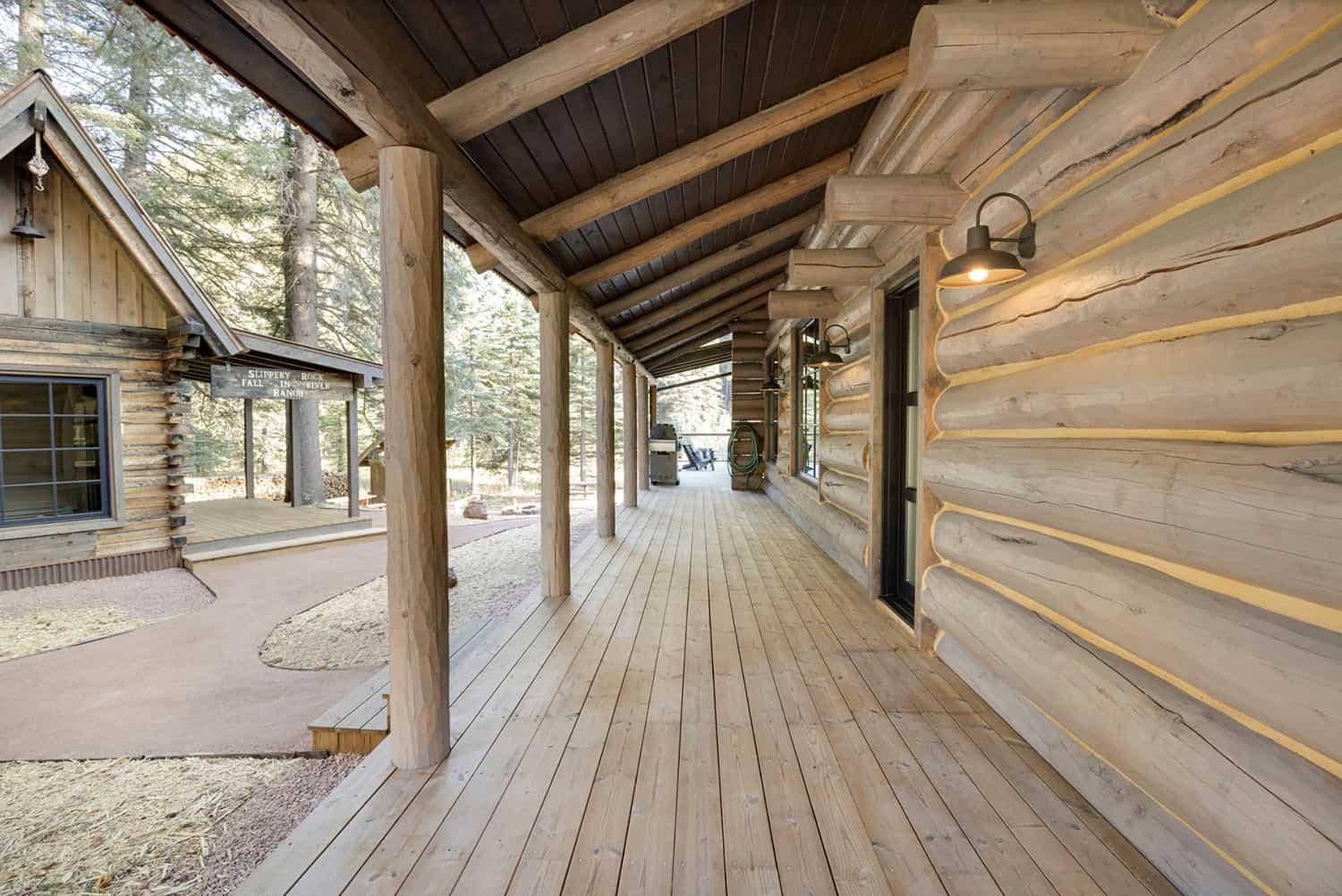 Rustic Cabin Porch