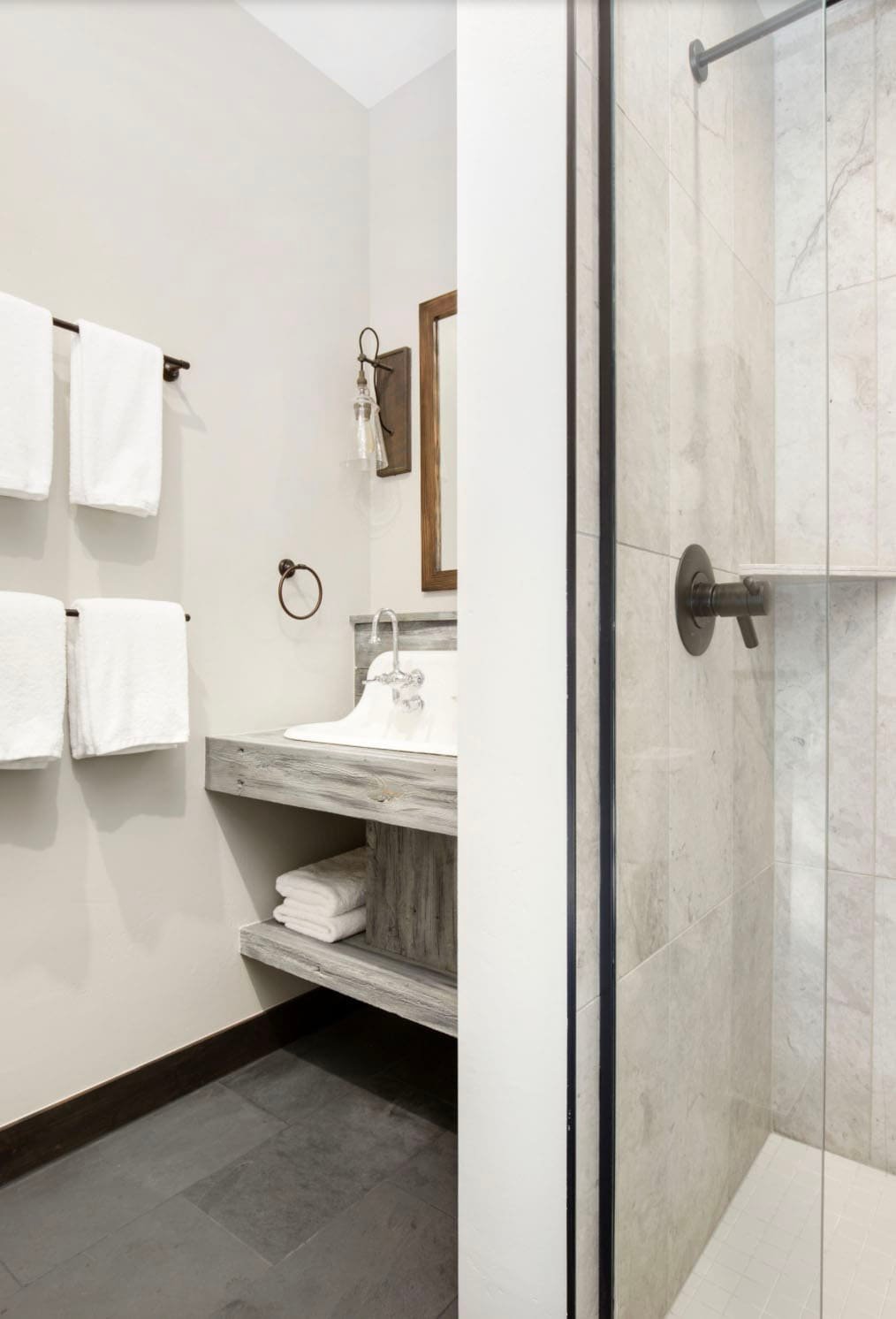 Rustic Bathroom