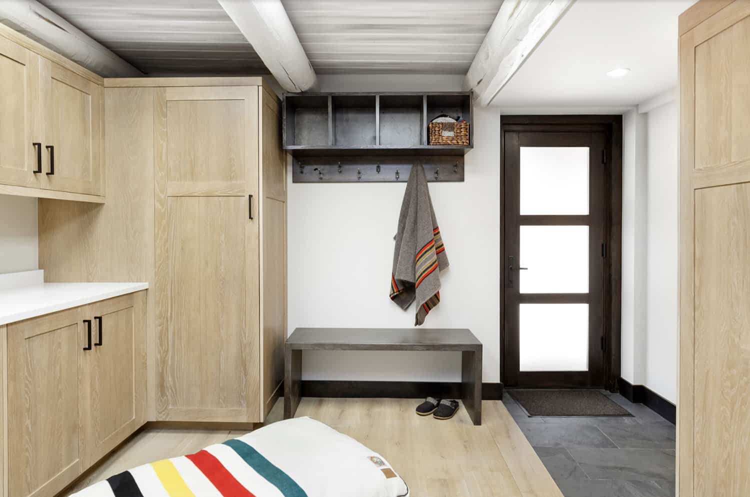 Rustic Cabin Entry