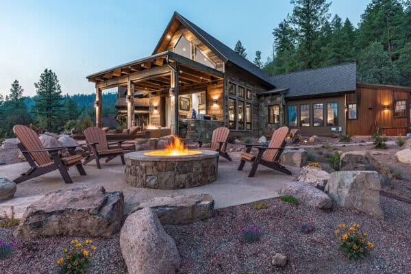 featured posts image for A rustic Colorado mountain home in the tranquil San Juan National Forest