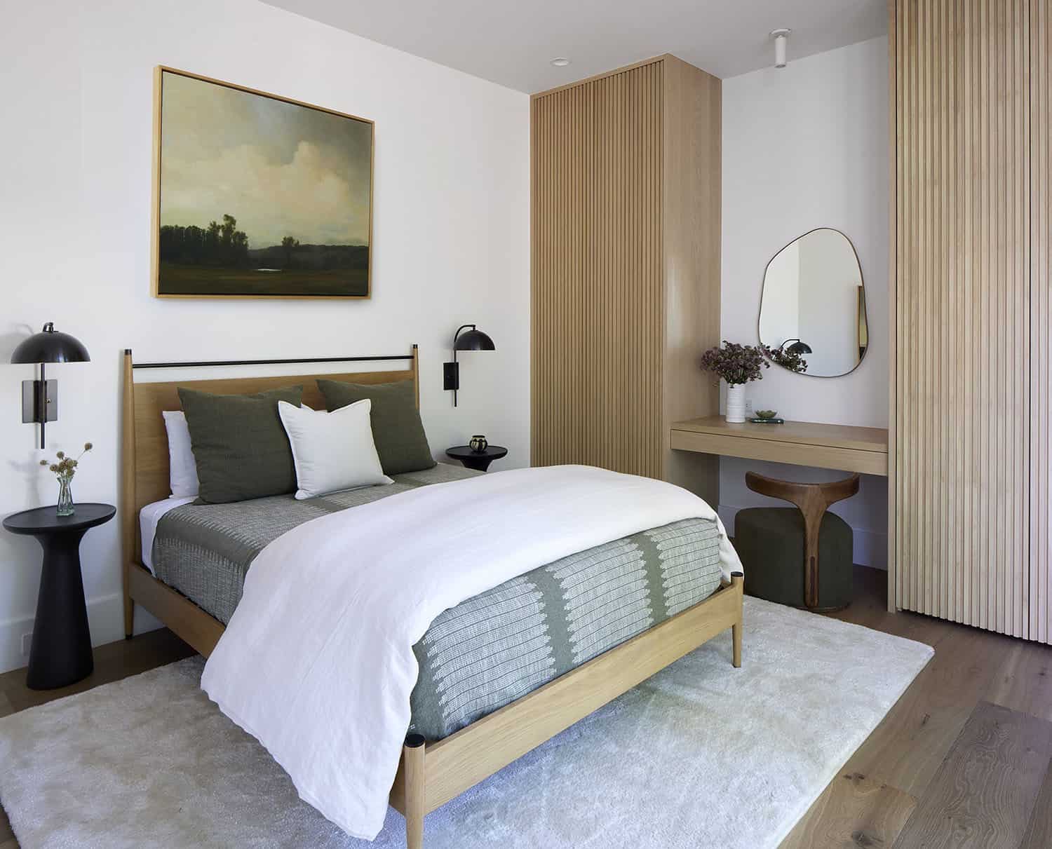 modern farmhouse bedroom