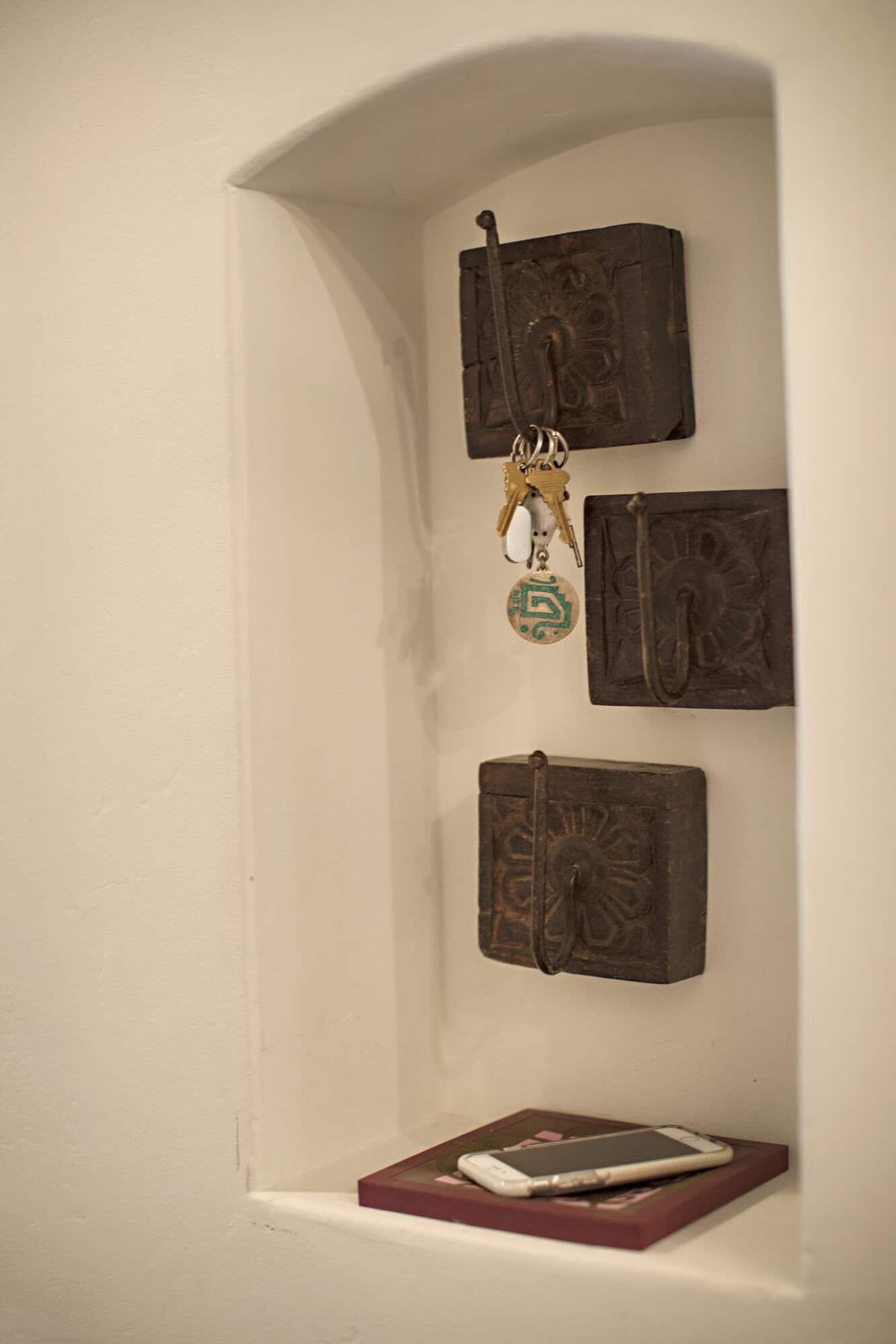 spanish colonial revival wall niche