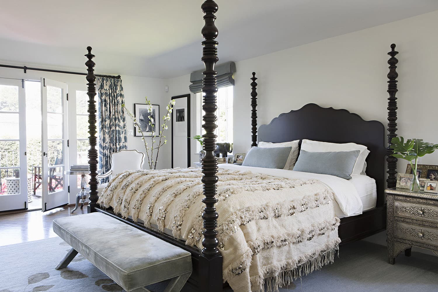 spanish colonial revival bedroom