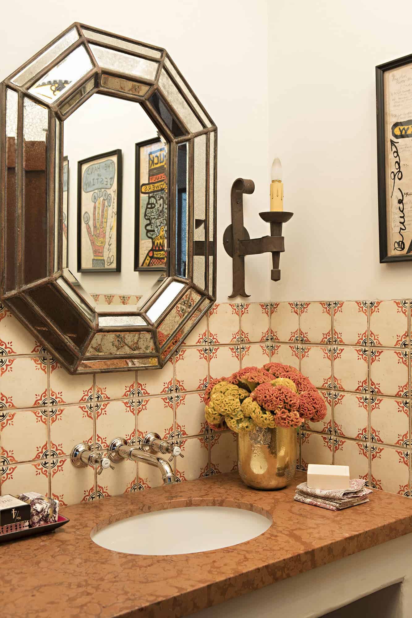spanish colonial revival bathroom