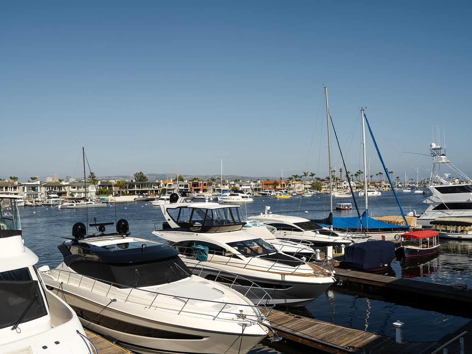 contemporary boat deck