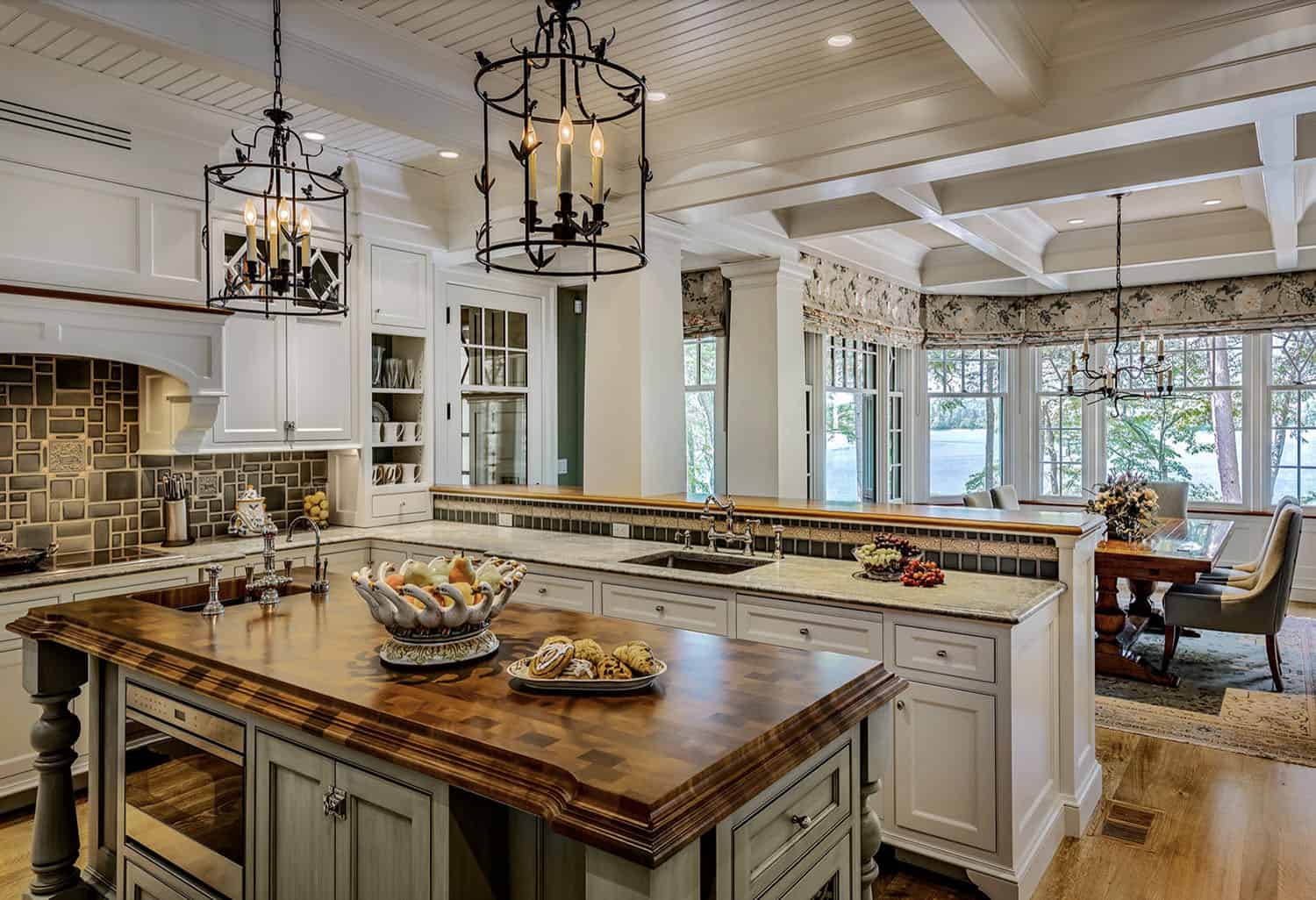 traditional style kitchen