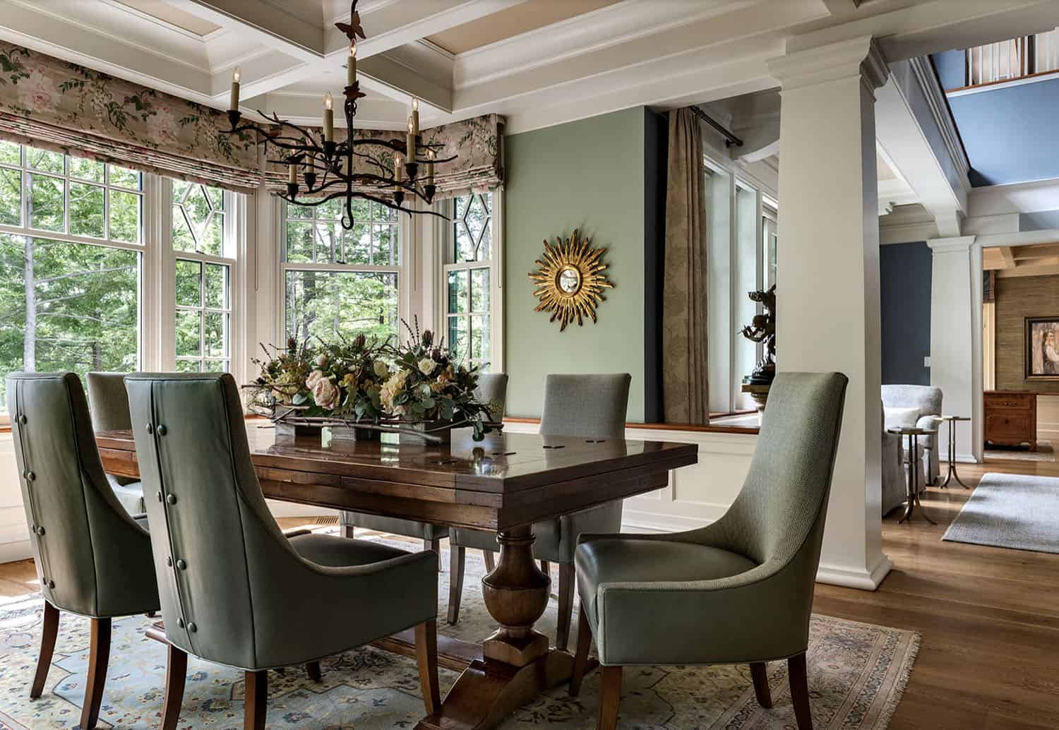 traditional style dining room