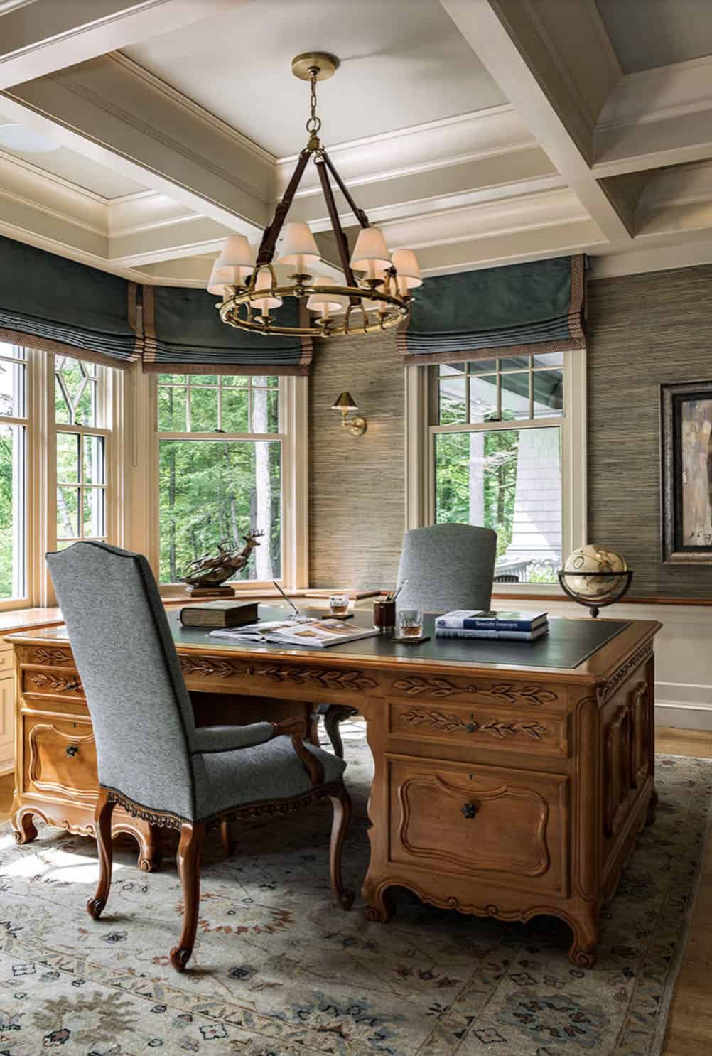 traditional style home office