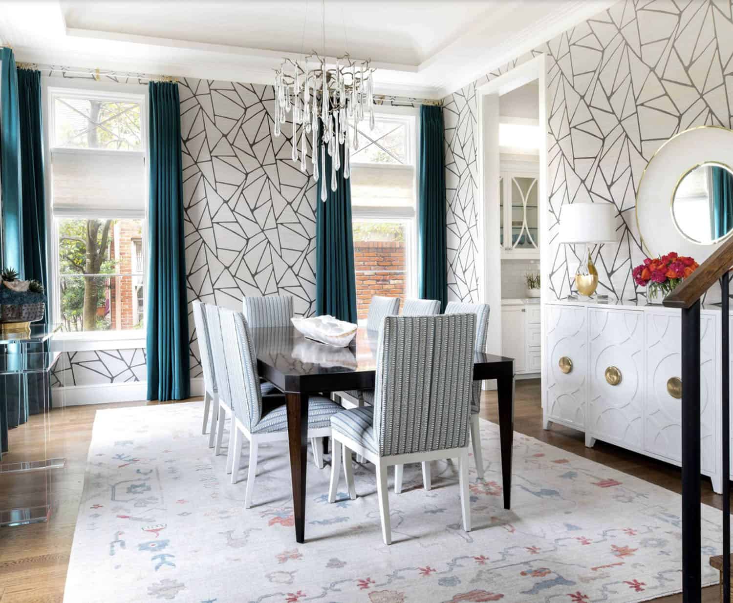 Beach Style Dining Room