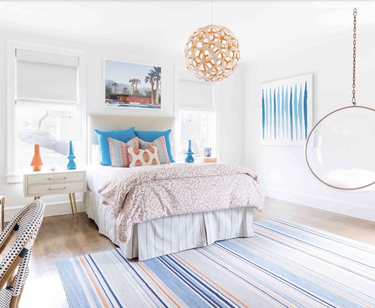 Beach Style Kids Bedroom