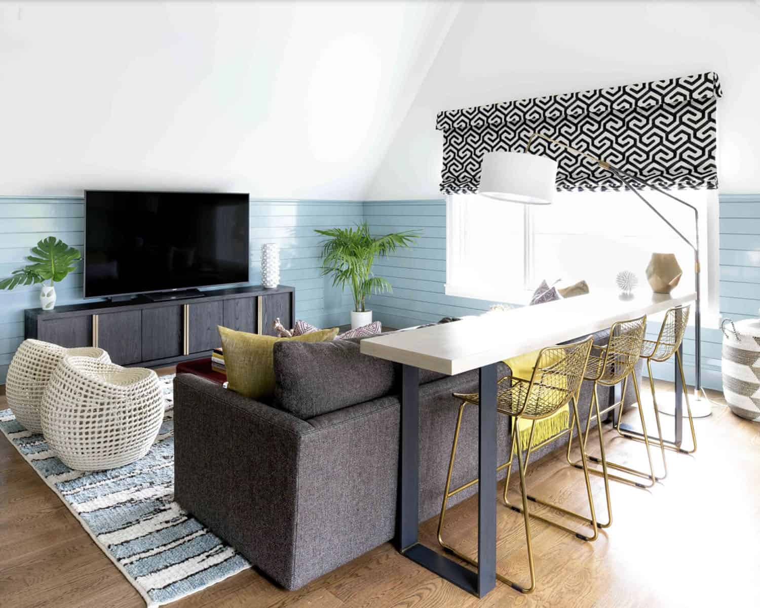 Beach Style Kids Playroom