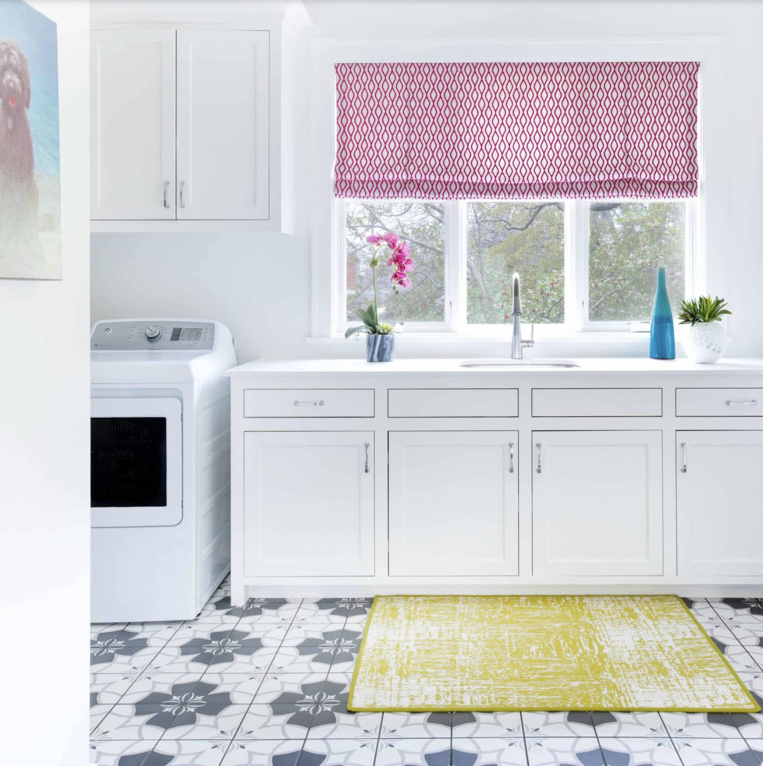 Beach Style Laundry Room