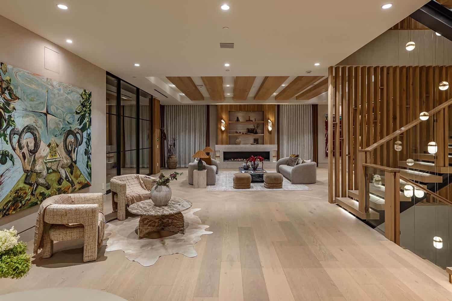 modern great room
