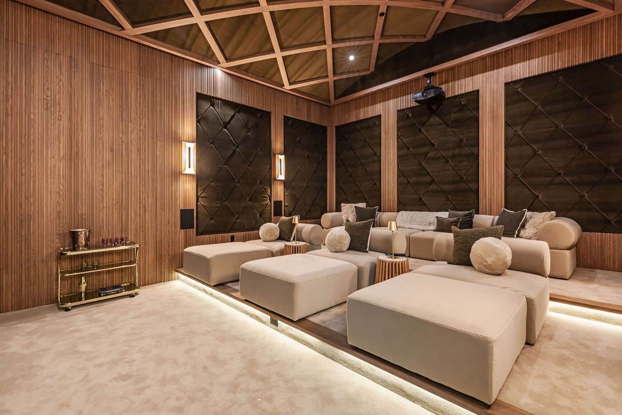 modern home theater