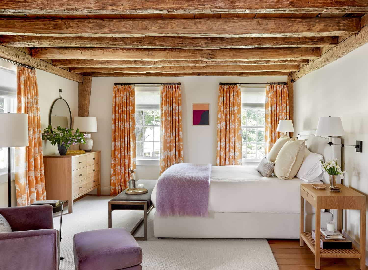 farmhouse style bedroom