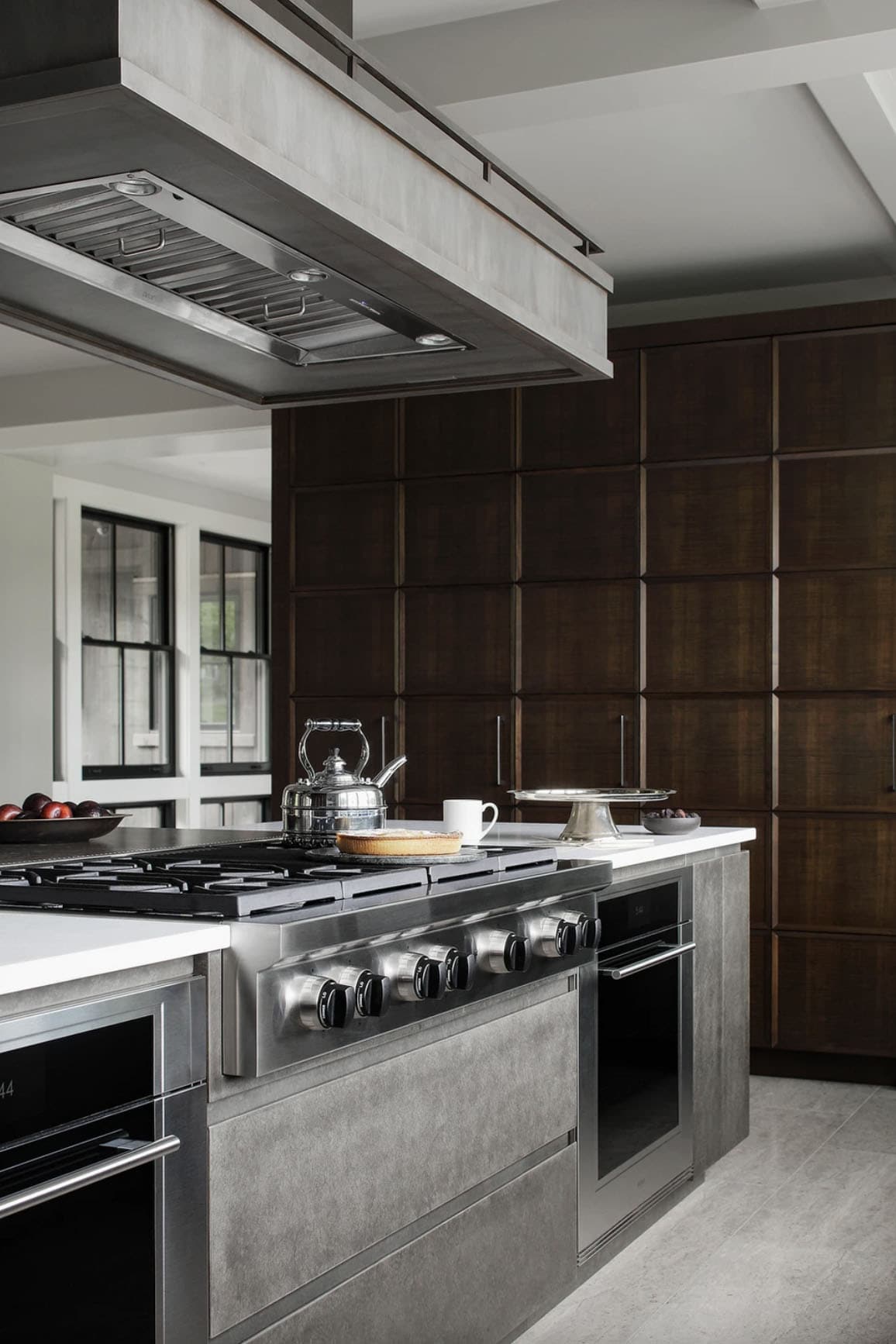 contemporary farmhouse style kitchen