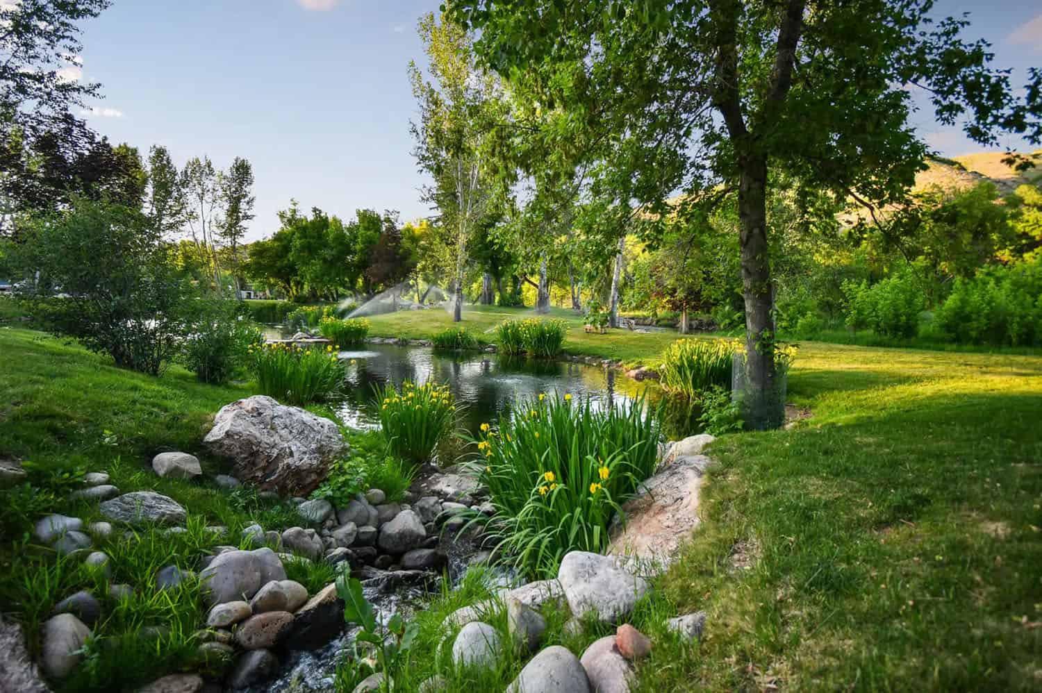 contemporary french country home exterior landscape