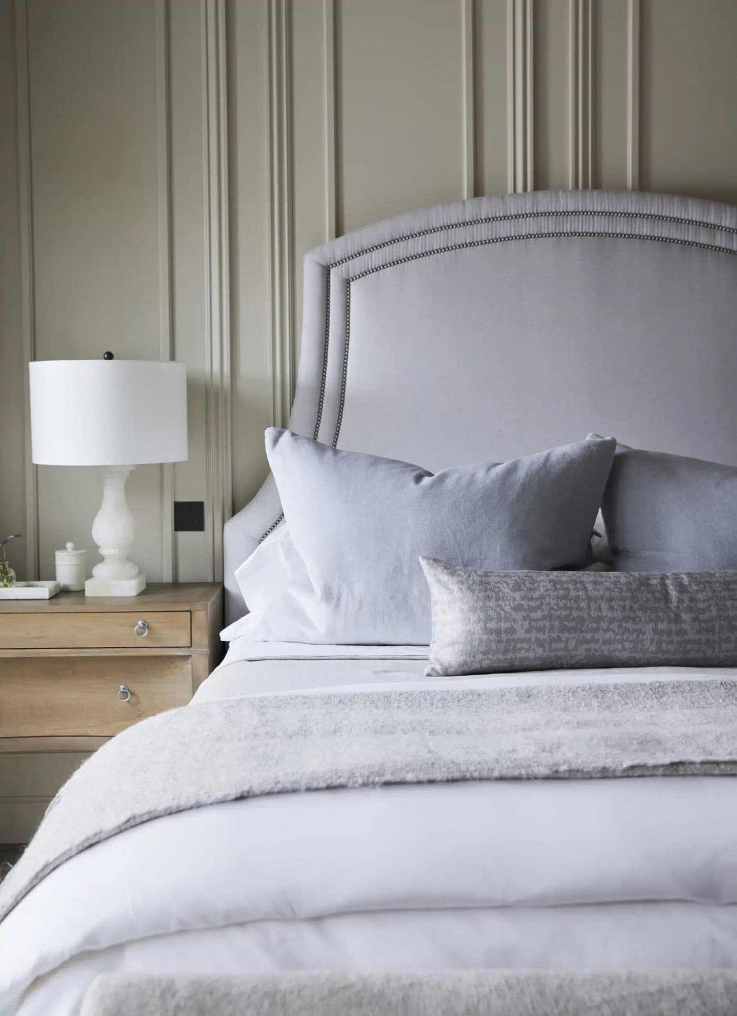 contemporary french country bedroom
