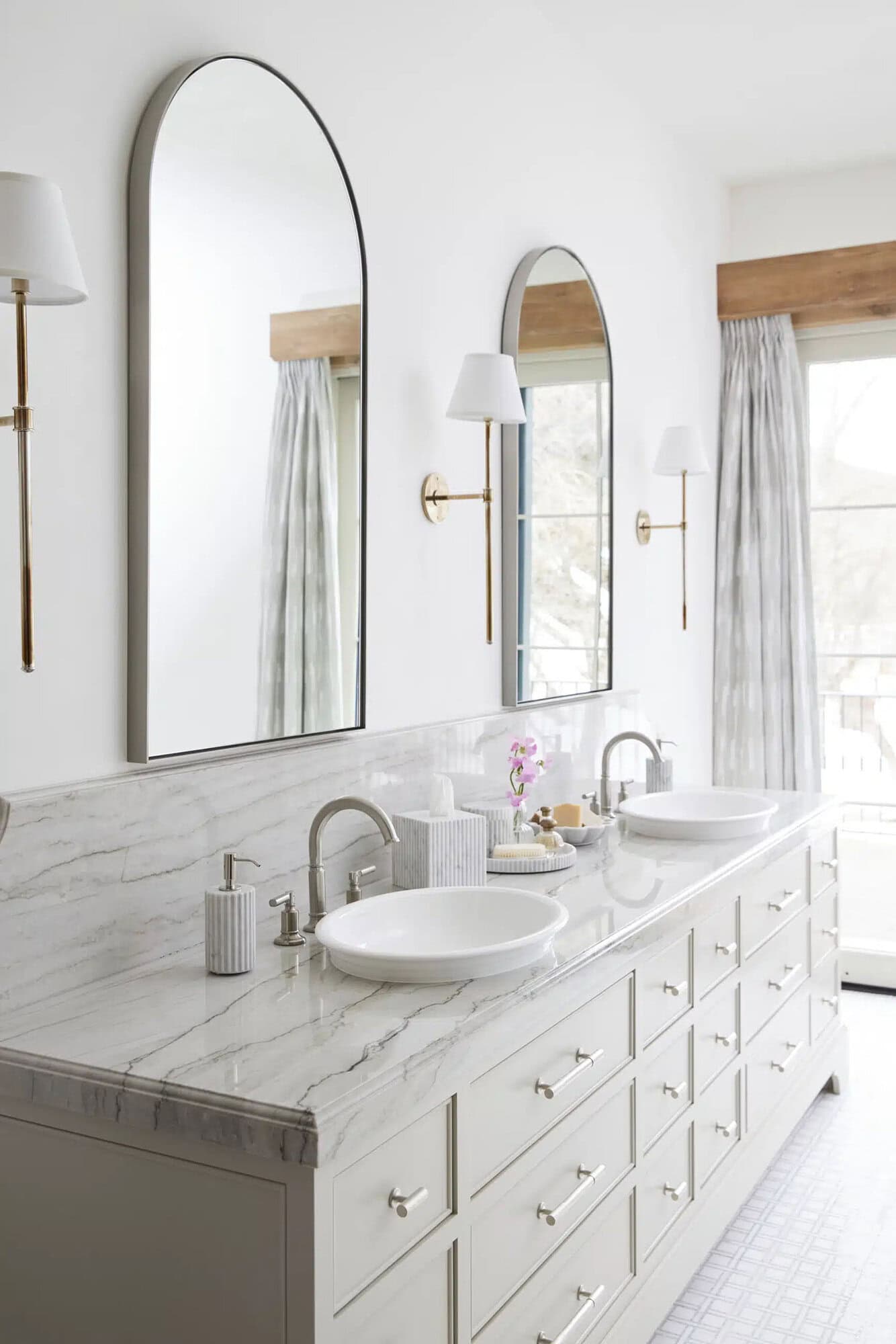 contemporary french country bathroom vanity 