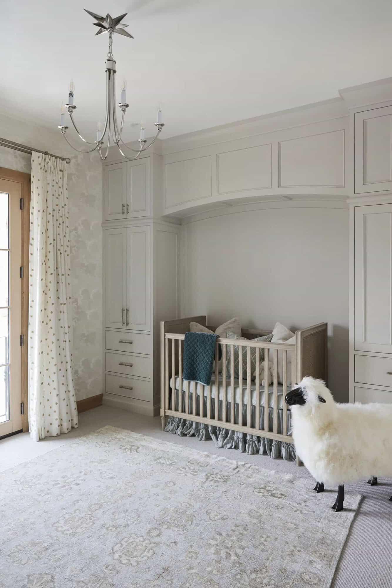 contemporary french country nursery
