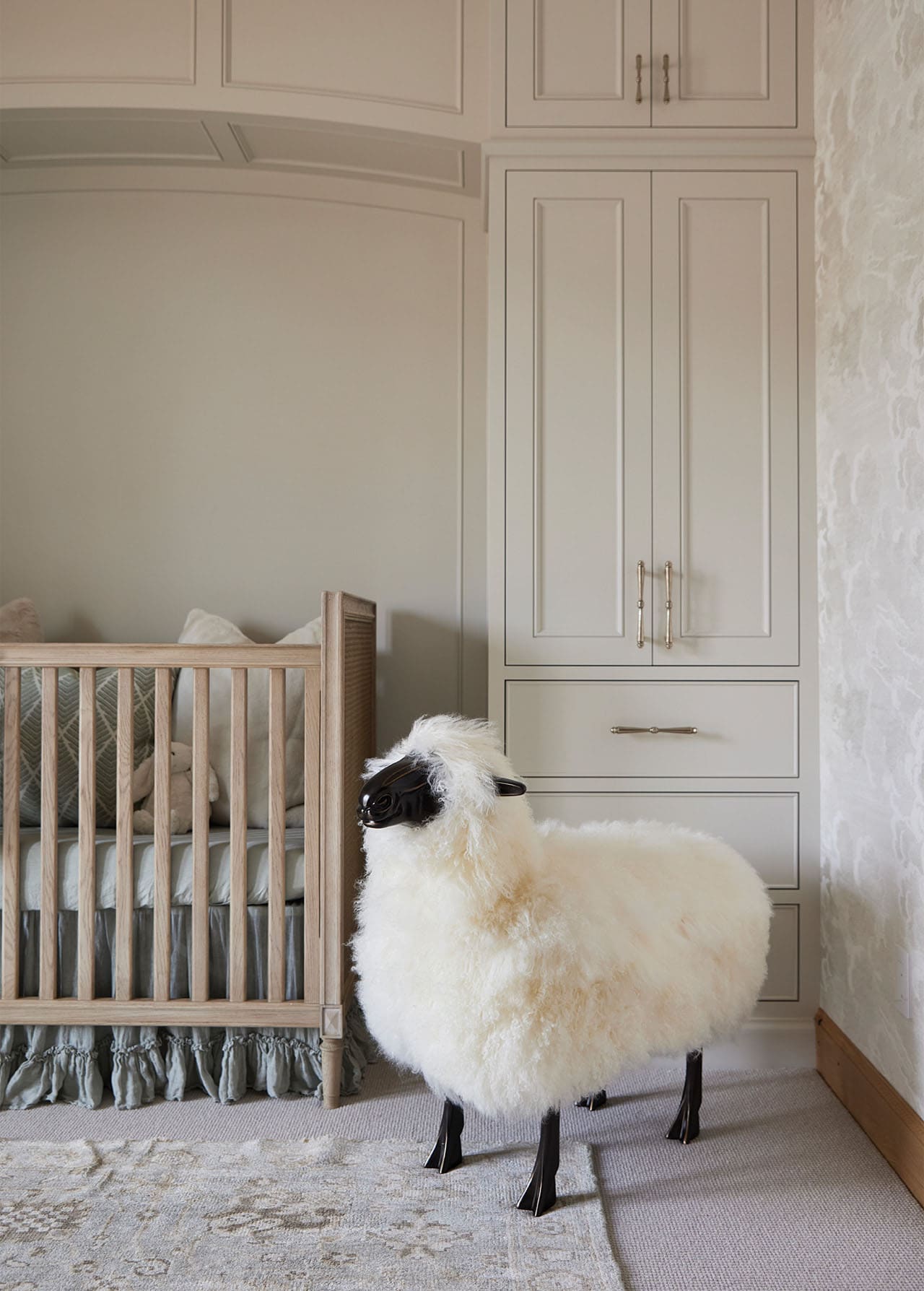 contemporary french country nursery