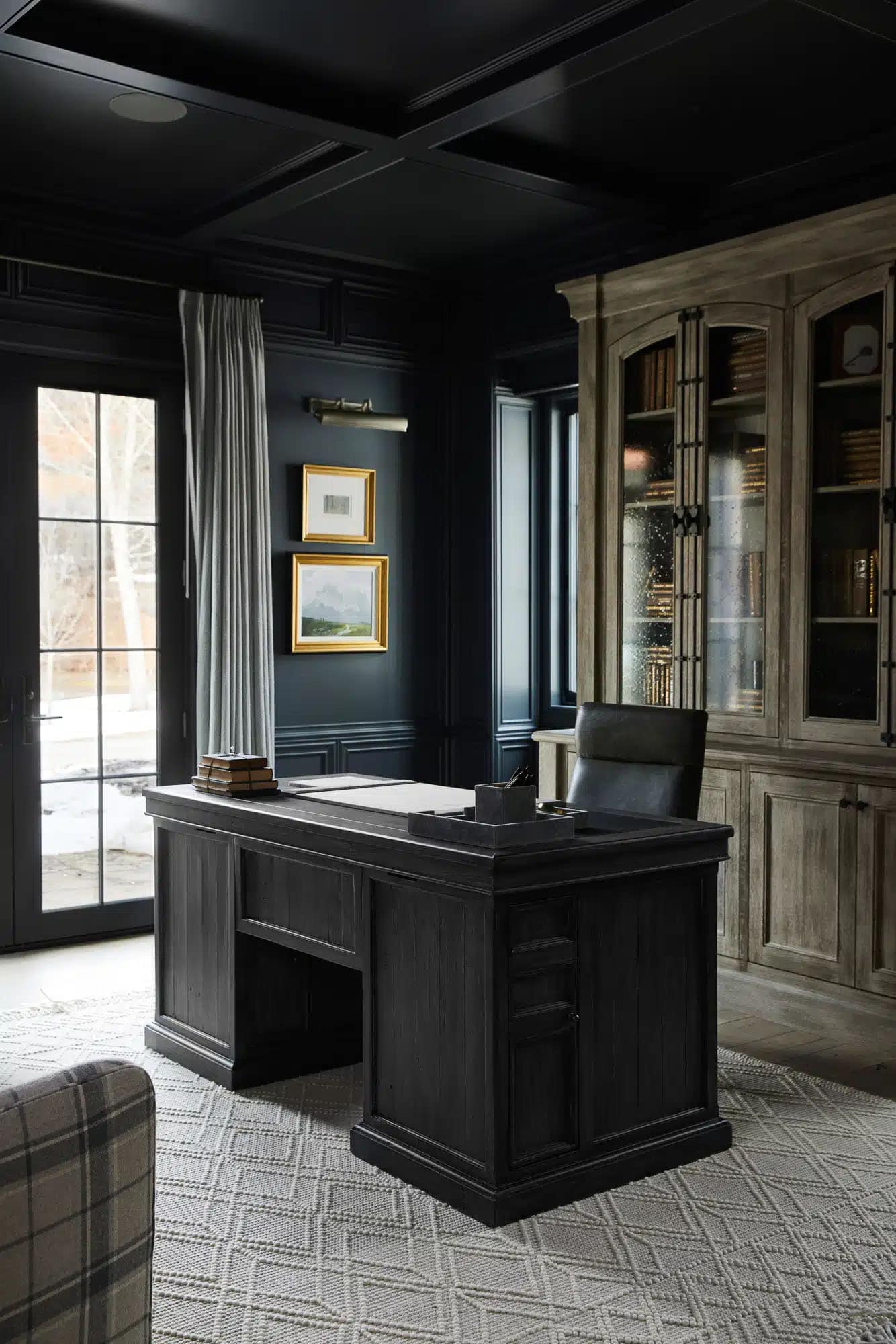 french country style home office
