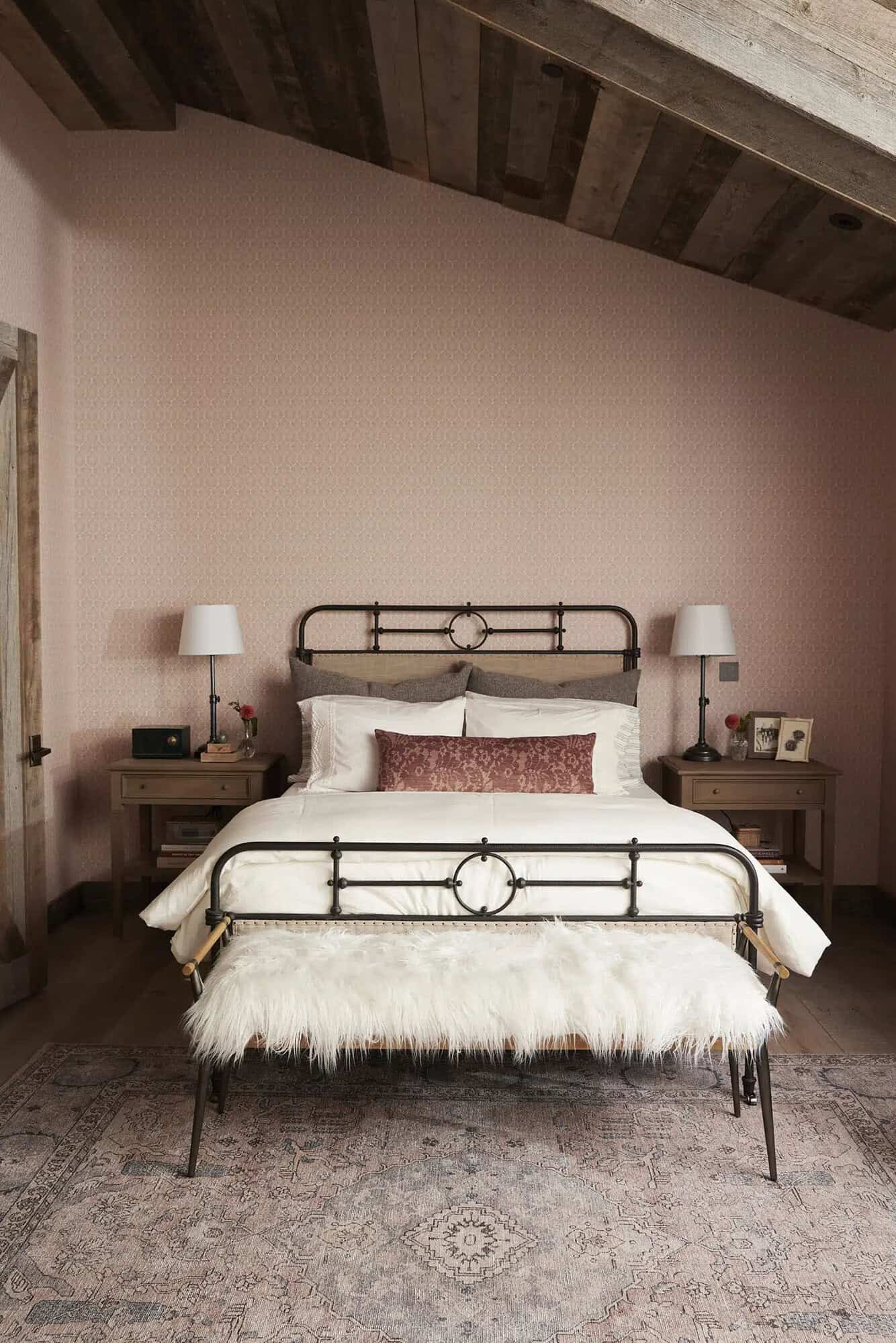 rustic bedroom