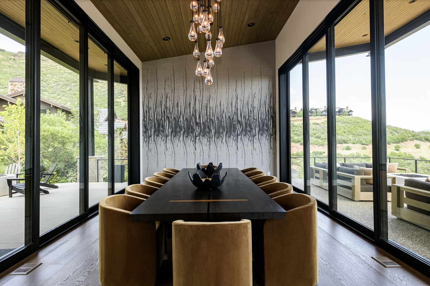 contemporary dining room
