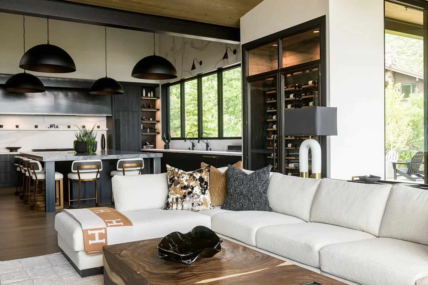 contemporary living room