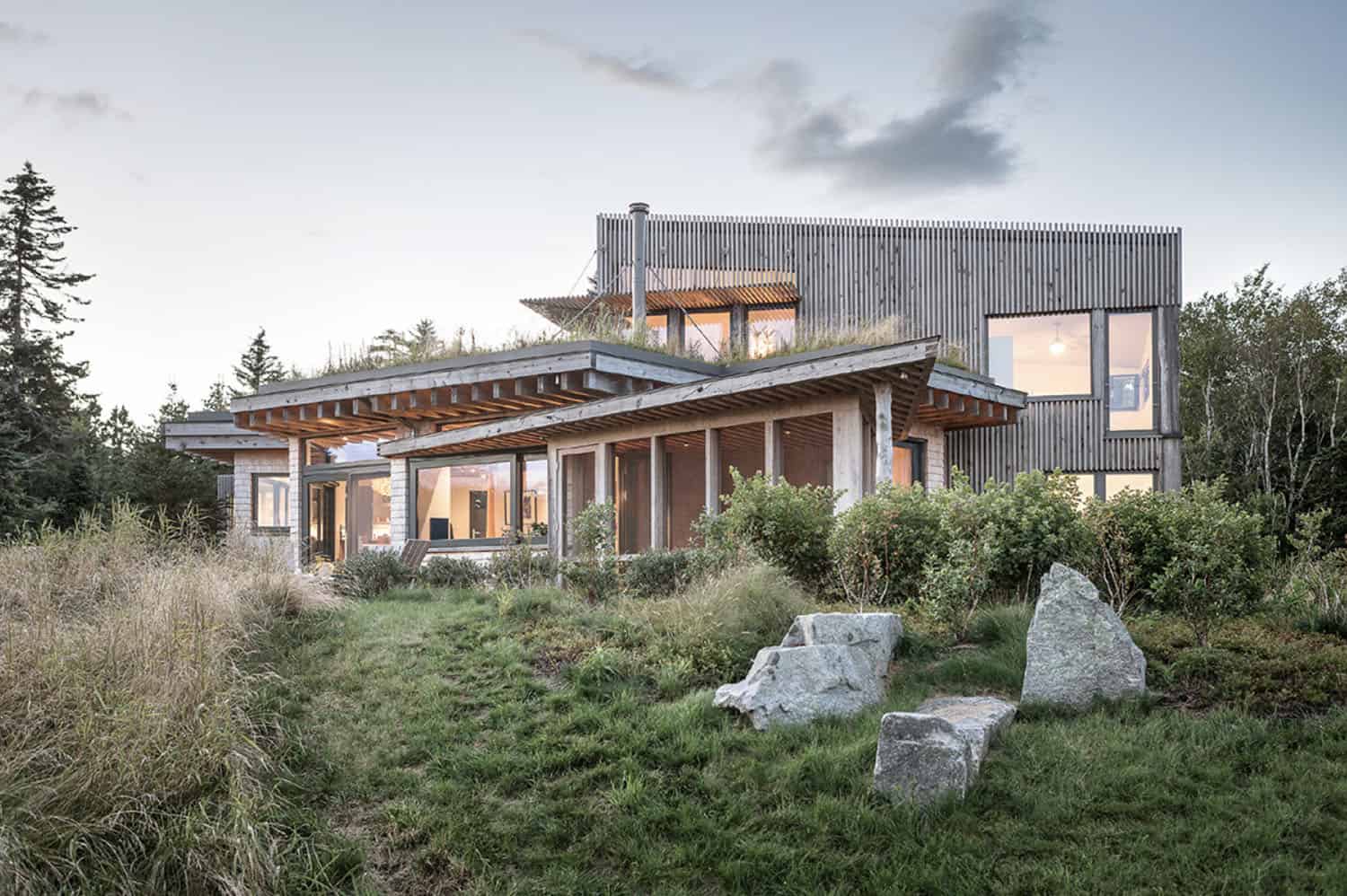 Coastal home exterior