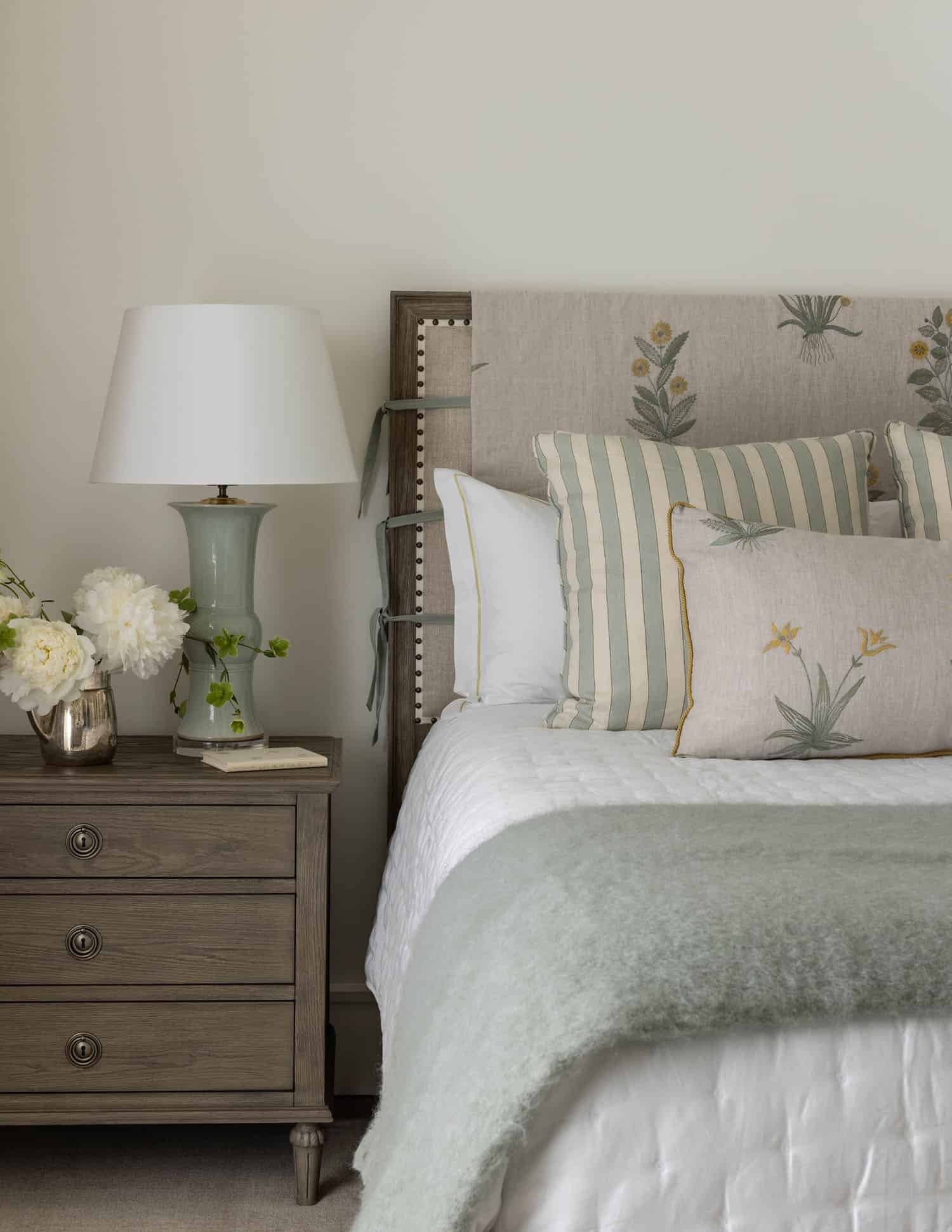 transitional style bedroom 
