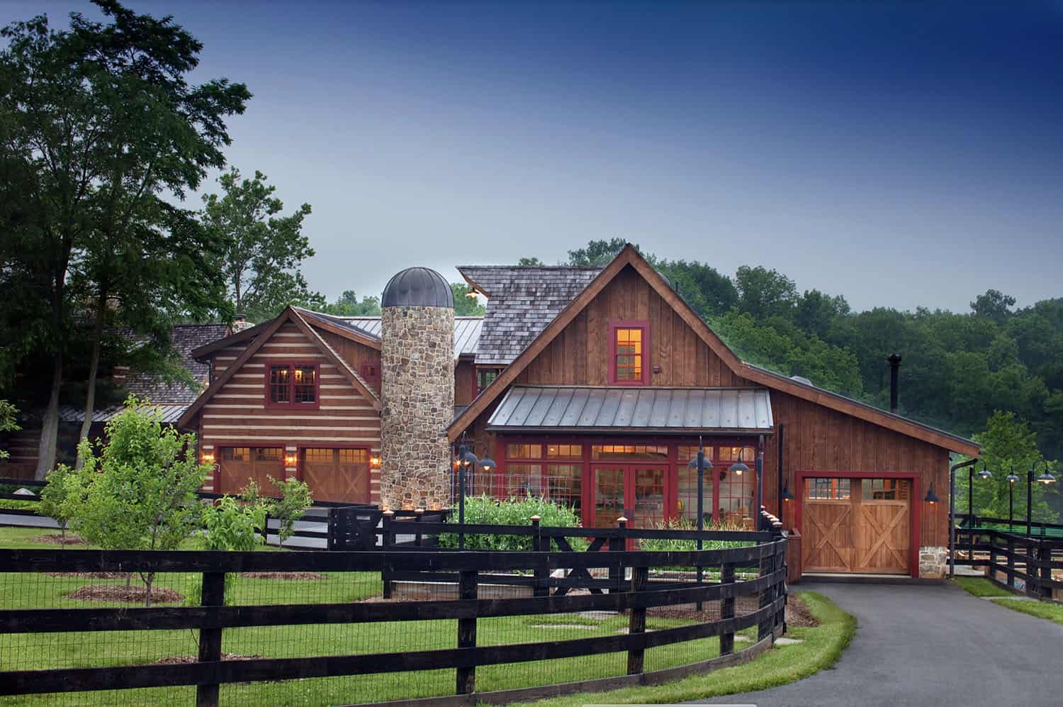 farmhouse exterior