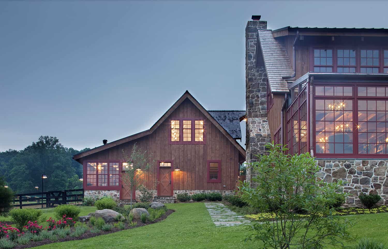 farmhouse exterior