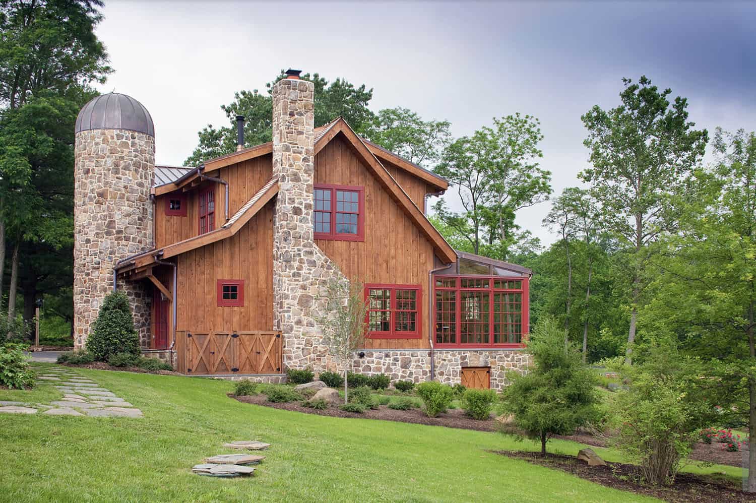 farmhouse exterior