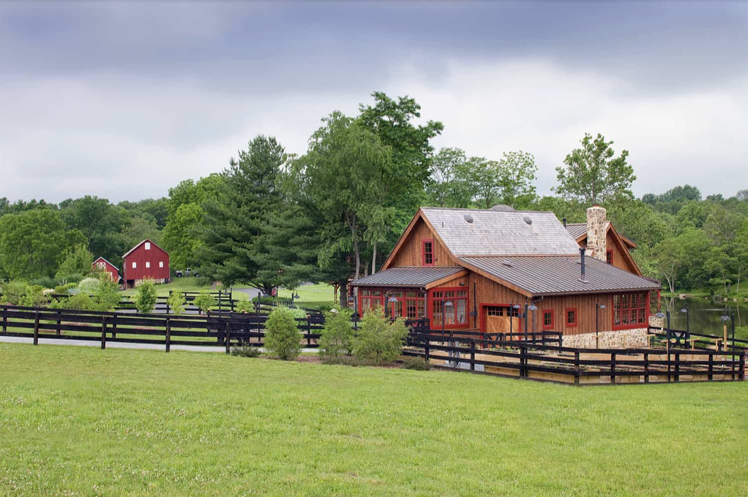 farmhouse exterior