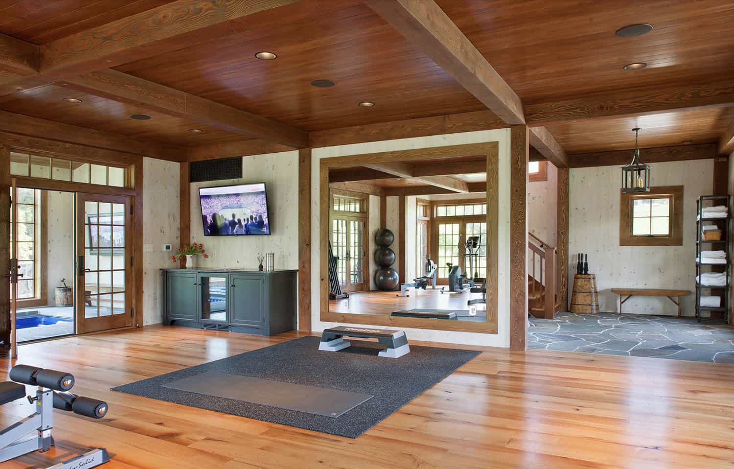 farmhouse home gym