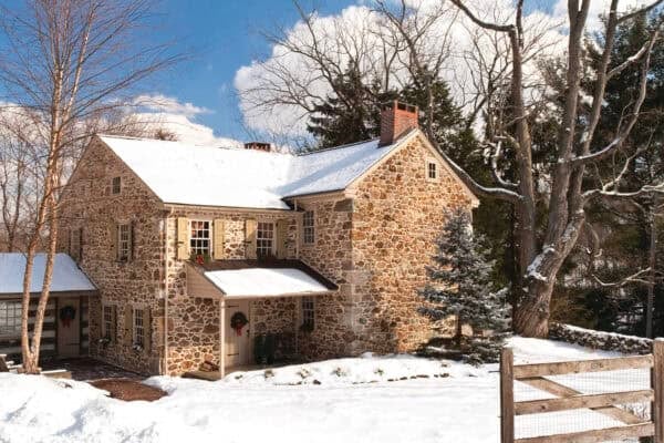 featured posts image for Charming stone farmhouse in Pennsylvania gets restored to its former glory
